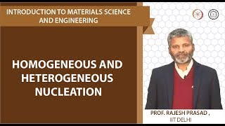 Homogeneous and heterogeneous nucleation [upl. by Harol]