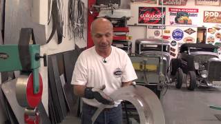 Metal Shaping with Lazze Metal Fender Flare with Inner Lip Part 3 of 3 [upl. by Harts]