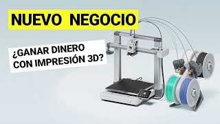 Ideas para GANAR DINERO con tu IMPRESORA3D  Hacer Negocio con HueForge [upl. by Handy800]