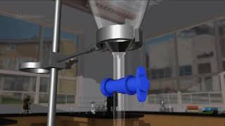 separation of immiscible liquids [upl. by Ecinom]