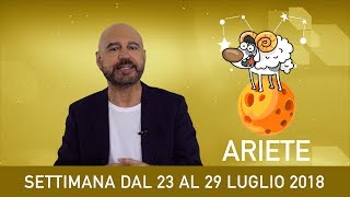 ARIETE l’oroscopo di Capitani  settimana 2329 Luglio [upl. by Curhan]