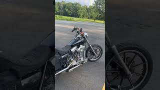 First ride in the fxr dyna motorcycle harley fxr chopper bobber harleydavidson bikelife [upl. by Merras]