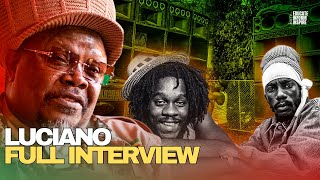 Luciano Talks Dennis Brown Sizzla His Career Herbs State Of The World And Sound System Culture [upl. by Louanna]