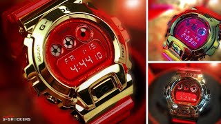 Casio GShock Chinese New Year 2021 Gold Stainless Style Model  GM6900CX4 [upl. by Eedrahc]