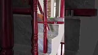 Assembly process of aluminum alloy stair handrails [upl. by Taima]