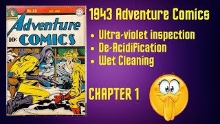 Unveiling History Restoring Adventure Comics 88 1943 Chapter 1 [upl. by Claudius192]