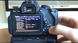 Canon EOS 700D Rebel T5i  Instalar Magic Lantern [upl. by Hamrah]