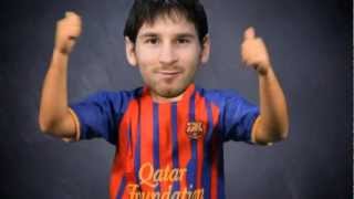 im sexy and i know it LMFAO MESSI VS CRISTIANO RONALDO PARODIA Con letra [upl. by Adina619]