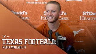 Texas Football Media Availability Aug 10 2023 [upl. by Reifel]