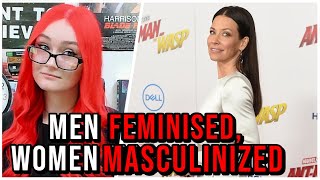 AntMans Evangeline Lilly SLAMS Hollywood For Feminising Men And Masculinizing Women [upl. by Mcclimans]