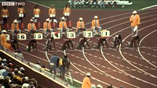 Carl Lewis The Master Finisher  Faster Higher Stronger  BBC Two [upl. by Heisser]