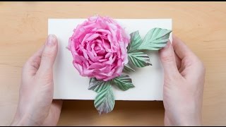 How to make fabric flowers like real HD [upl. by Mcgray]