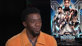 Boseman hoping to surprise fans at screenings [upl. by Ahsinrev120]