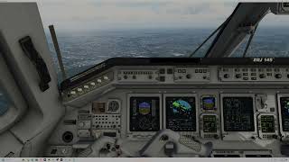 X PLANE12 E145 KISP TEST [upl. by Yromas]