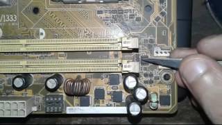 How to repair No display computer motherboard [upl. by Lemrahc]