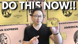 American Express Gold Card 7 Things You MUST DO Now [upl. by Harmonie333]