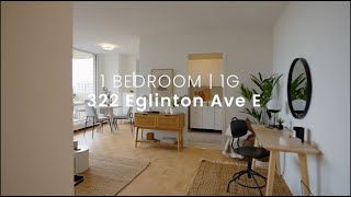 322 Eglinton Ave East  1G  644 sqft [upl. by Rehtnug303]