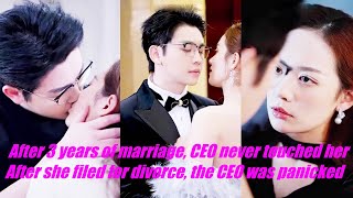 After 3 years of marriage CEO never touched her After she filed for divorce the CEO was panicked [upl. by Shornick125]