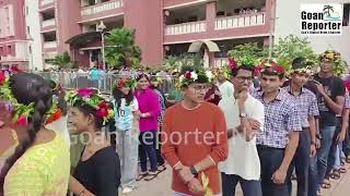 Goan Reporter News St Andrews HSC Students Celebrate Sao Joao Feast [upl. by Immak166]