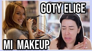 GOTY MAKEUP ELIGE MI MAKEUP con productos que NO HE USADO 😅 [upl. by Aicenek]