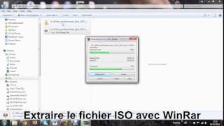 Extraire Office ISO fichier avec winrar [upl. by Kennet90]