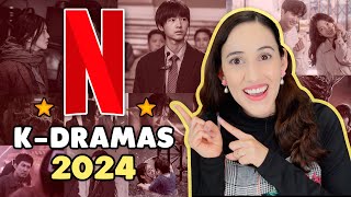 🤩 Top 10 MEJORES DRAMAS COREANOS EN NETFLIX 2024 🇰🇷 RECOMENDACIONES HelloTaniaChan [upl. by Sotsirhc400]