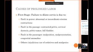 Prolonged labor Obstructed Labor and Cervical Dystocia by Dr Manika Agarwal NEIGHRIMS Shillong [upl. by Servais]