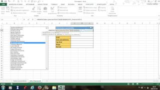 Kontrolki formularza w Excelu  pole listy [upl. by Calva762]