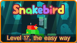 Snakebird Level 17 The Easy Way [upl. by Attiuqal666]