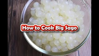 How to Cook Big Sago [upl. by Hsejar444]