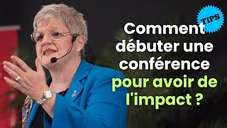 Comment débuter une conférence pour avoir beaucoup dimpact en public [upl. by Tereve779]