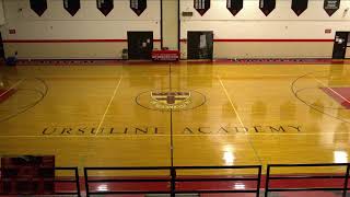 Ursuline Academy vs A I du Ursuline Academy Varsity Basketball [upl. by Vas628]