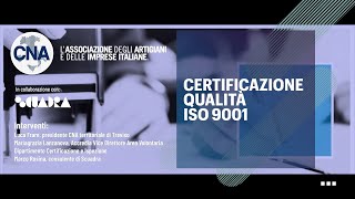 Certificazione Qualità ISO 9001 [upl. by Nilok]