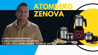 Atomberg Zenova  Best Mixer Grinder in the Market [upl. by Irtimid]