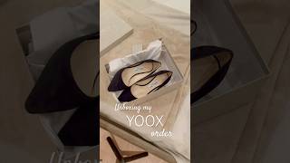 Unboxing my yoox order  Fashion vlog  jimmychoo shoe pumps fashion petitewoman fyp [upl. by Akiv]