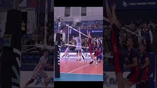 new trickVolleyball volleyballplayer volleyballmatchbest volleyball actionshaikyuuu [upl. by Firestone]