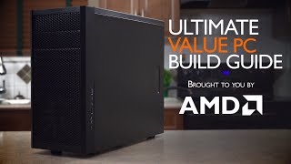 ULTIMATE AMD Value APU PC Computer quotHow Toquot Build Guide [upl. by Glenda83]