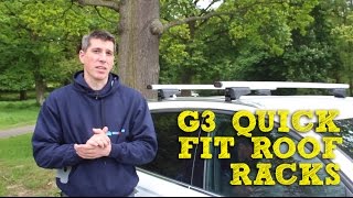 G3 Quick Fit Roof Racks From MicksGaragecom [upl. by Bloomer521]