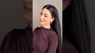 Quick and easy hairstyles 🤎✨ hairstyle hairtok hair hairtutorial explorepage shorts [upl. by Hoffmann310]