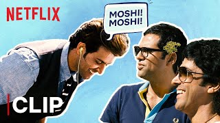 Hrithik Roshan Funny Scene  Moshi Moshi  Zindagi Na Milegi Dobara  Netflix India [upl. by Feldman62]