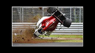 Formel 1 Monaco Marcus Ericsson übersteht HorrorCrash unverletzt [upl. by Kayle]