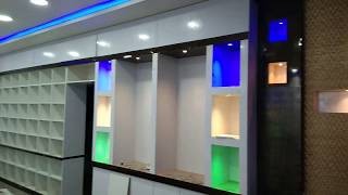 space savings new model hardware furniture showroom Design 2019  swastik Plywood Chittoor [upl. by Attenej]