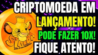 CRIPTOMOEDA EM LANÇAMENTO PODE FAZER 10X ECOSSISTEMA COM MUITA UTILIDADE SIMBACOIN [upl. by Risley]