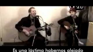 Coldplay The scientist live acoustic subespañol [upl. by Merideth]