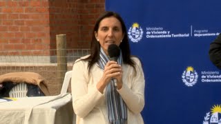 Palabras del ministro de Vivienda y la directora de Integración Social y Urbana [upl. by Lajet296]