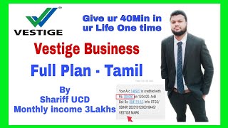 Vestige Business Full Plan  Tamil [upl. by Nonad]