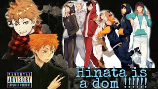 HINATA HAREM  HINATA IS A DOM  HAIKYUU  SLIGHT OIHINA AND KENHINA [upl. by Letnohs]