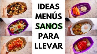 Ideas de menús sanos para llevar [upl. by Stace567]