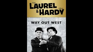 Laurel amp Hardy  Way Out West  1937 [upl. by Wandie]