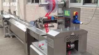 FWC350 high speed flow wrapper with inline feeder [upl. by Ahsrop488]